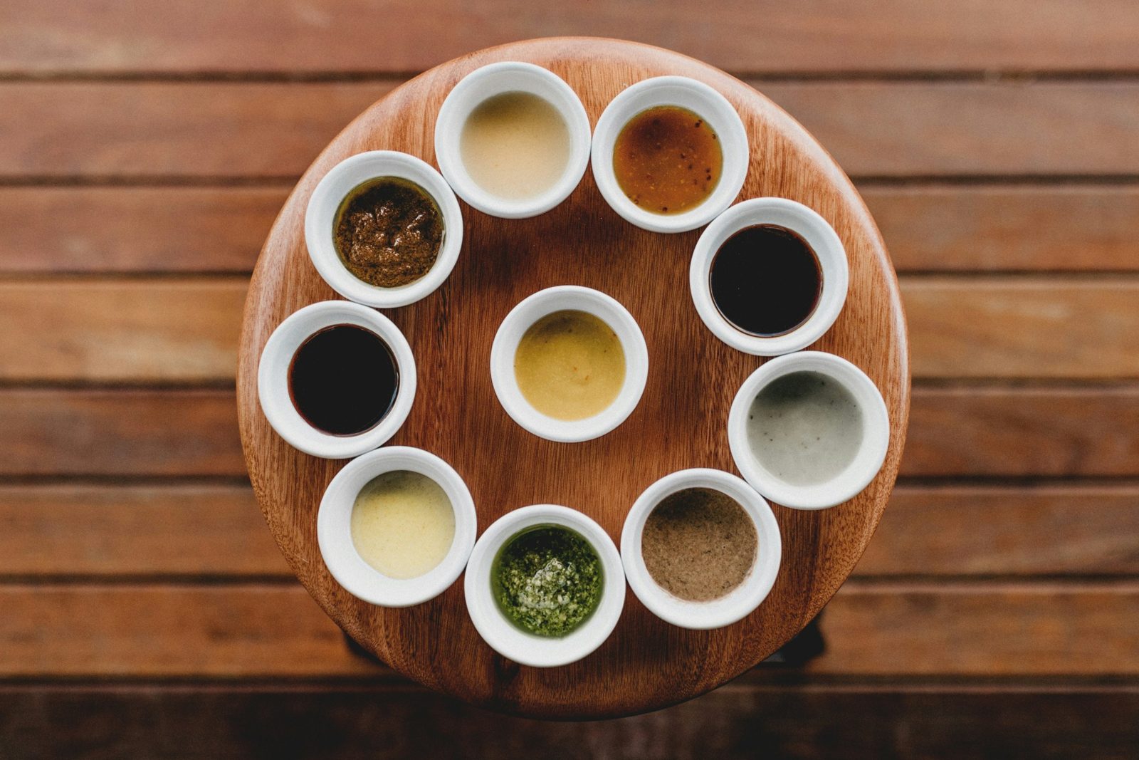 Sample Display for Taste Experiment